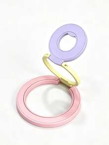 EIGIIS Dudukan Ponsel Magnetik dengan Cincin Ganda, Kompatibel dengan Ponsel 17/16/15/14/13/12, Dudukan Multifungsi untuk Kantor, Gym, Dapur & Semua Permukaan Logam, Pegangan Lingkaran Jari - MultiWarna - View 17