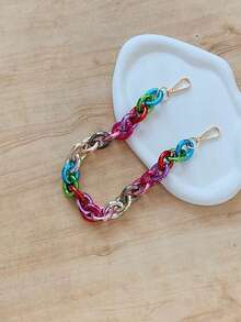 Bag Chain Pendant, Bag Strap Extender Chain - Multicolor - View 1