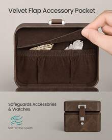 Watch Boxes & Organizers - Khaki - View 4