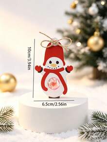 25/50pcs/Pack Christmas Gnome Snowman Candy Lollipop Cardstock Cards Party Gifts Decorations Baking Gift Box Decoration Cardstock Includes Ribbon Or String - View 4