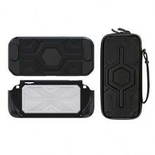 Compatible With Switch 2, 1pc Mecha Pattern Design Protective Shell Top Cover + 1pc TPU Mecha Pattern Design Bottom Cover, Anti-Drop Anti-Explosion Anti-Scratch Anti-Sweat Anti-Dust, Comprehensive Protection For Device Safety, Enhanced Gaming Experience - View 13