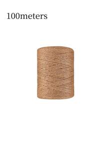 Heavy‑Duty Jute Twine, Natural Thickened Hemp Rope For Cat Paw Rope, DIY Crafts, Gardening, Rustic Decor, Gift Wrapping, Plant Hanger Making - Multicolor - View 11