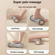 Yoga Foot Fascia Roller Massager Muscle Roller For Sports Fitness Full Body Training Ball - Multicolor - View 3