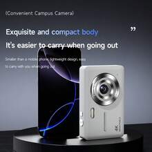 Kamera Digital Dot Matrix, Kamera Digital Murah, Kamera Digital Ultra Jernih, Zoom Piksel, Kamera Depan dan Belakang, Pengisian Daya USB, Casing ABS, Cocok untuk Remaja dan Dewasa, Dapat Digunakan sebagai Hadiah Liburan - View 8