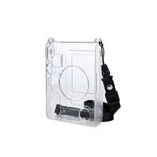 Transparent Camera Protective Case + Crossbody Strap PVC Material Anti-Scratch Anti-Drop Camera Accessories Crossbody Camera Crystal Protective Shell Suitable For In-Stax Mini Crystal Shell Camera Transparent Protective Case Non-Yellowing Transparent Shell Travel Essential (Camera Not Included) - View 10
