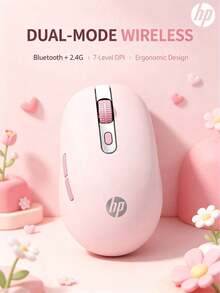 HP Designer 1 Wireless Bluetooth/2.4G Dual-Mode Mouse, Ergonomic Office Silent, Fast Charging, 7-Level Adjustable DPI, Ergonomic Design, Multi-Device Switching, Universal For Laptops - View 1