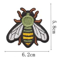 Vintage Insect Embroidered Patches, Bee Butterfly Ladybug Scorpion Beetle Dragonfly Moth Patterns, Iron-On Adhesive Backing Patch, DIY Decorative Embroidery Applique For Clothes Hats Backpacks - 9PCS Insect Pattern - View 3