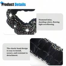 1 buah Penutup Dekorasi Kaca Spion Berbentuk Tangan Kreatif dan Lucu dengan Hiasan Berlian Imitasi, Ornamen Gantung Interior Mobil Kristal Berkilau, Hadiah Dekorasi Kaca Spion Mobil yang Modis dan Personal, Cocok untuk Pengemudi Wanita - A - View 6