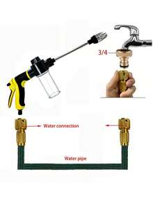 Expandable Magic Hose 25-150ft, High Pressure Car Wash, 7 Spray Functions, Water Gun, Garden Hose, Garden Tools - A - View 9