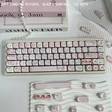 Gentle Landing Keycaps Glazed DIY Highly Attractive PBT Five-Sided Dye-Sublimation MOA Height Compatible With Mechanical Keyboards - View 1