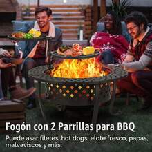 Fire Pits & Outdoor Fireplaces - Black - View 3