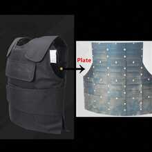 Stab Proof Anti-Cut Body Armour Vest Adjustable Security Guard Tactical Vest UK - 26HHQ-WIN-UK-High-strength - View 1