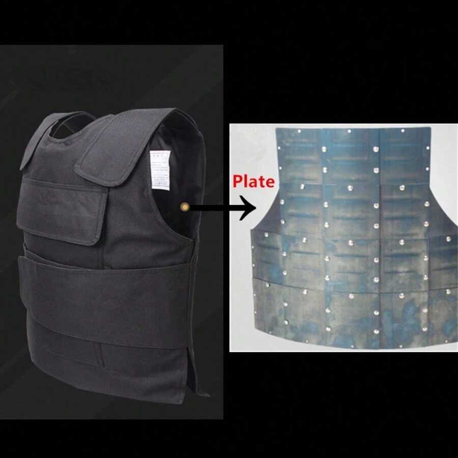 Stab Proof Anti-Cut Body Armour Vest Adjustable Security Guard Tactical Vest UK - 26HHQ-WIN-UK-High-strength - View 1