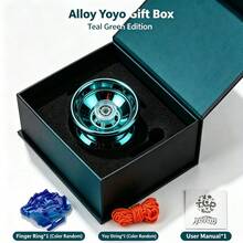 Squishy--Non-Responsive Yo-Yo, AlloyMaterial, Purple Color, Suitable ForBeginners, Adults, Intermediate AndAdvanced Players - Multicolor - View 3