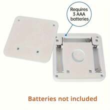 Smart Motion Sensor LED Night Light, 3AAA Battery Operated Wireless Closet Lights, Stick-On Auto On Off Cabinet Lights With 20s Delay, Eye-Friendly Nightlights For Stair, Hallway, Bedroom, Kitchen, Easy Install, No Wiring - white light - View 4