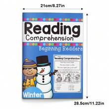 兒童閱讀理解練習書，初級讀者寫作與專注力練習簿，句子理解與早期學習 - 全面閱讀 - 查看 5