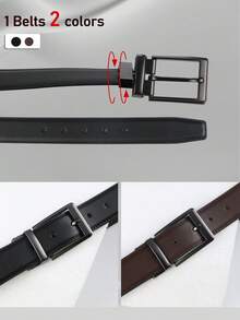 Men's Second Layer Cowhide Belt, Classic Casual Belt For Jeans Trousers, Work And Business Gift For Dad And Husband - ZX016 - View 6