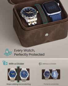 Watch Boxes & Organizers - Khaki - View 3