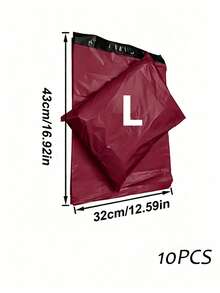10/100pcs E-Commerce Shipping Packaging Bags, Super Strong PE Material, Self-Sealing, Multiple Sizes, For Holiday Peak Season Shipping, Thanksgiving Promotion Packaging, New Year Gift Mailing Bags - Multicolor - View 14