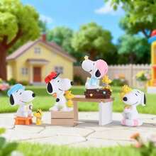1 buah Figur Anjing Snoopy Lucu dalam Kotak Acak, Hiasan Meja Kreatif, Berbagai Gaya Acak, Sempurna untuk Pajangan Meja & Konter, Koleksi, Hadiah Menarik untuk Liburan dan Ulang Tahun - MultiWarna - View 6