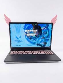 1pc Cute Wing Shaped Monitor Decor Clip, Kawaii Aesthetic Desktop Ornament, Lovely Room Decor Accessory For Computer Monitor Corner Decoration - View 4