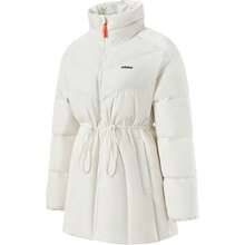 Adidas/Adidas Authentic Winter New Women's Waist-Cinching Fashion Down Jacket JL9846 - White - View 5