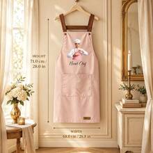 Custom Photo Apron, Personalized Name Cooking Apron With Pockets, Couple Gift, Home Baking Gift, Gift For Her Or Him - Multicolor - View 5
