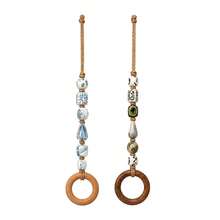 Beaded Towel Hanger Resin Hand Towel Holder For Bathroom - Multicolor - View 6