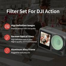 MECORIGHT MECO ND+PL 2-In-1 Action Camera Lens Filter, Compatible With DJI OSMO Action 5 Pro Action4 Action3, ND8 ND16 ND32 ND64 NDPL Combination Filter, Multi-Layer Coated Waterproof Scratch-Resistant Optical Glass, Suitable For Outdoor Cycling, Skiing, Water Sports Video Shooting - View 4
