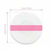 1 Set (10/20/30/40/50/100 Pieces) Freestyle Libre&Omnipod 5&Dash Motion Sensor Patches, Breathable Waterproof Adhesive Patches, Suitable For Sports Like Rock Climbing, Running, Sweatproof, Can Secure And Protect , Suitable For Gym - Pink Transparent - View 3