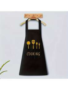 1/2 Durable Chef Apron - Waterproof, Oil-Proof, With Pockets - Unisex Kitchen Wear, Providing Stylish Protection For Cooking Enthusiasts - Multicolor - View 12