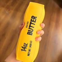 1pc Large Super Soft Flour Butter Stick Squishy Slow Rebound Stress Relief Toy - Yellow - View 2
