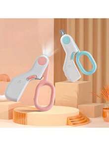 1PC LED Light Cat & Dog Nail Clipper - Professional Pet Nail Trimmer, Suitable For Puppies, Kittens And All Types Of Pets, Ideal Grooming And Beauty Tool - A - View 5