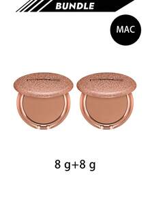 MAC [Bundle] Skinfinish Sunstruck Matte Bronzer Matte Light Golden 8 G X 2 - Matte Light Golden - View 1