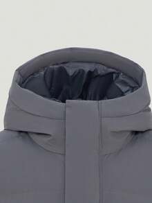 Adidas Men's DOWN PUF HD JKT Thick Down Jacket - Short LE4956 - Grey - View 3