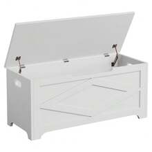 Storage Benches - White - View 5