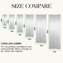 Personalized Fabric Wedding Timeline Sign, Custom Couple Photo Welcome Banner, "Love Story" Wedding Decor, Linen Wedding Welcome Sign - Multicolor - View 6
