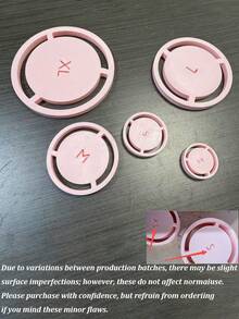 5pcs Pottery Foot Ring Tool Set, Pottery Foot Mold Tool, Pottery Foot Ring Tool - Pottery Foot Mold, Clay Base Leveler, Used For Ceramics, Even Foot Pressure, Suitable For Pottery Bowls, Cups And Wheel Projects - Multicolor - View 17