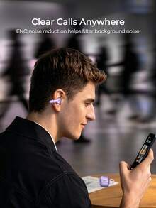 REMAX Open-Ear Clip-On Earbuds, Bluetooth 6.0 Wireless Earphones, 5g Ultra-Light U-Shaped Ear Clip, ENC Noise Canceling Clear Calls, Directional Sound Field, Touch Control, 4-Hour Battery Life, 3 Colors Available, Suitable For Sports, Gaming And Daily Use - View 5