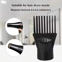 Professional Hair Dryer Accessories - Duckbill Nozzle For Smooth Styling, Flat Diffuser For Straight Hair And Drying, No Battery Required, Ergonomic Handle, Adjustable Heat And Speed Control, Durable Black Design, Suitable For Salon And Home - Multicolor - View 8