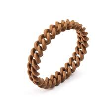 1pc Men's Colorful Braided Silicone Bracelet - Silicone Bracelet - View 5