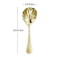 1pc/2pcs Stainless Steel Long Handle Thick Serving Spoons, Sturdy & Deep Flatware For Home & Restaurant - Multicolor - View 5