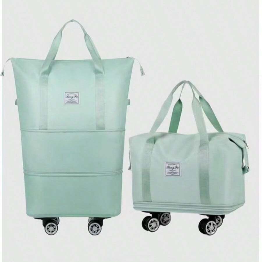 Rolling Travel Bags - Green - View 1