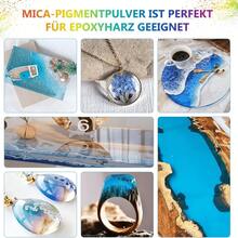 15g Metallic Pearl Glitter Powder, Metallic Pigment Powder, Suitable For DIY Crafts, Epoxy Resin Mica Powder, Suitable For Clay, Jewelry, Candles, Soap, Painting, Baking, Epoxy Resin - Multicolor - View 5