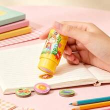 MINISO Disney Toy Story Series Sticker Stamper Machine, Cartoon Themed DIY Stamping Toy, Hand‑Account Decor Stationery, Fun Creative Play Toy For Kids, Suitable For Desktop Collection And Children Holiday Gift‑1pc - Multicolor - View 2