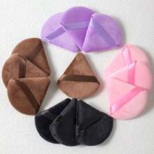 8pcs Makeup Sponge Set, Triangle Makeup Sponge, Reusable, Soft Fluffy Surface, Suitable For Face And Body Foundation Sponge, Loose Powder, Dry Use Makeup Tool Puff - Multicolor - View 3