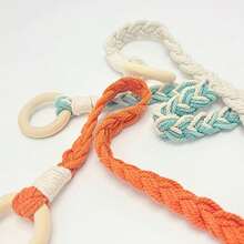 1pc Colorful Handmade Woven Tassel Curtain Tieback, Bohemian Style Curtain Buckle, Suitable For Home And Office Decor - A - View 4