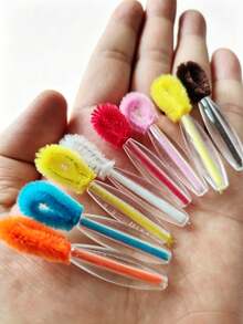1/2/Pcs Christmas Gag Gifts. Novelty Belly Button Cleaner, Funny White Elephant Party Gift, Sock Filler, Birthday Gift For Adult Friends Exchange - Belly Button Brush - View 3