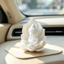2PCS Lotus Buddha Creative Craft Car Decoration Ornament - A - View 3