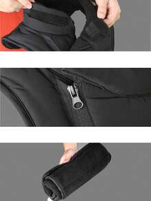 Khăn quàng cổ và ngực giữ ấm mùa đông unisex cho đi xe máy, khăn ống cổ giữ nhiệt cản gió tháo rời được, chống nước, chống lạnh, bảo vệ ngực cho trượt tuyết ngoài trời, đạp xe, đi mô tô trong thời tiết lạnh - Nhiều màu - Xem 9